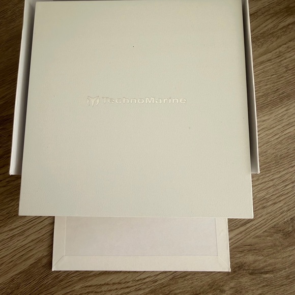 TechnoMarine White and Pink Chronograph Set
